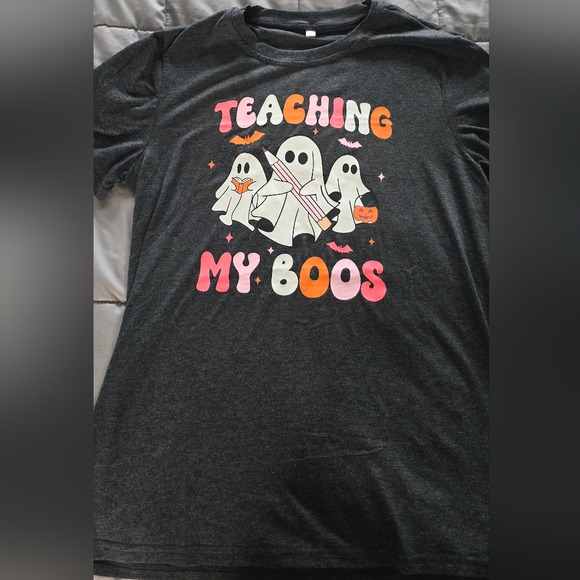 Teaching My Boos Halloween Women Shirt - Picture 3 of 3